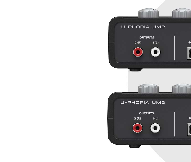 Behringer audio interfaces and recording gear