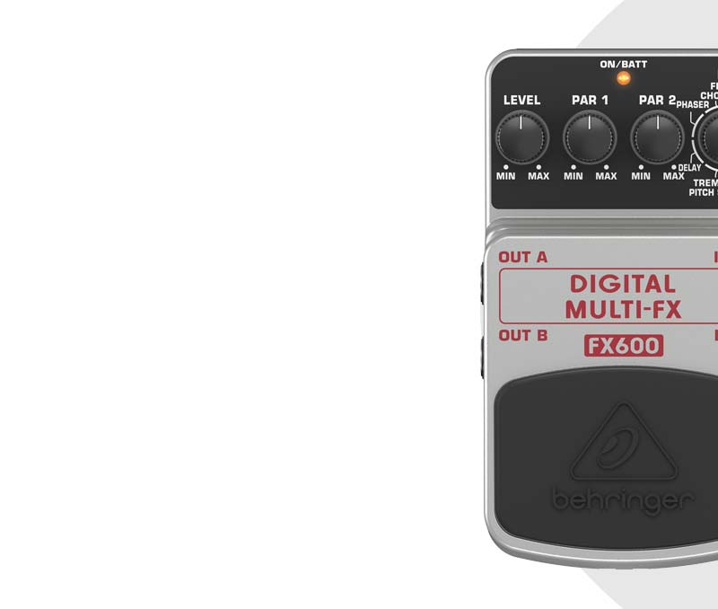 Behringer effects pedals