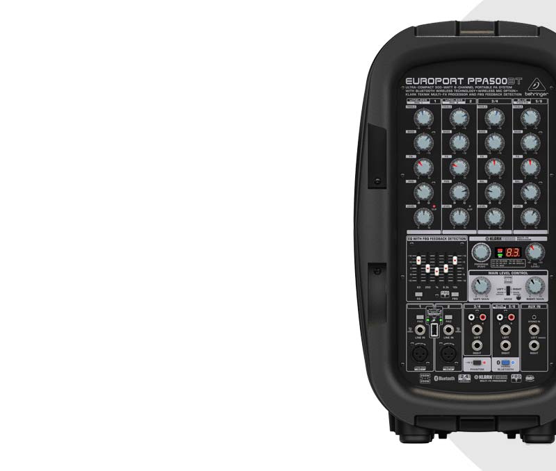 Behringer PA systems