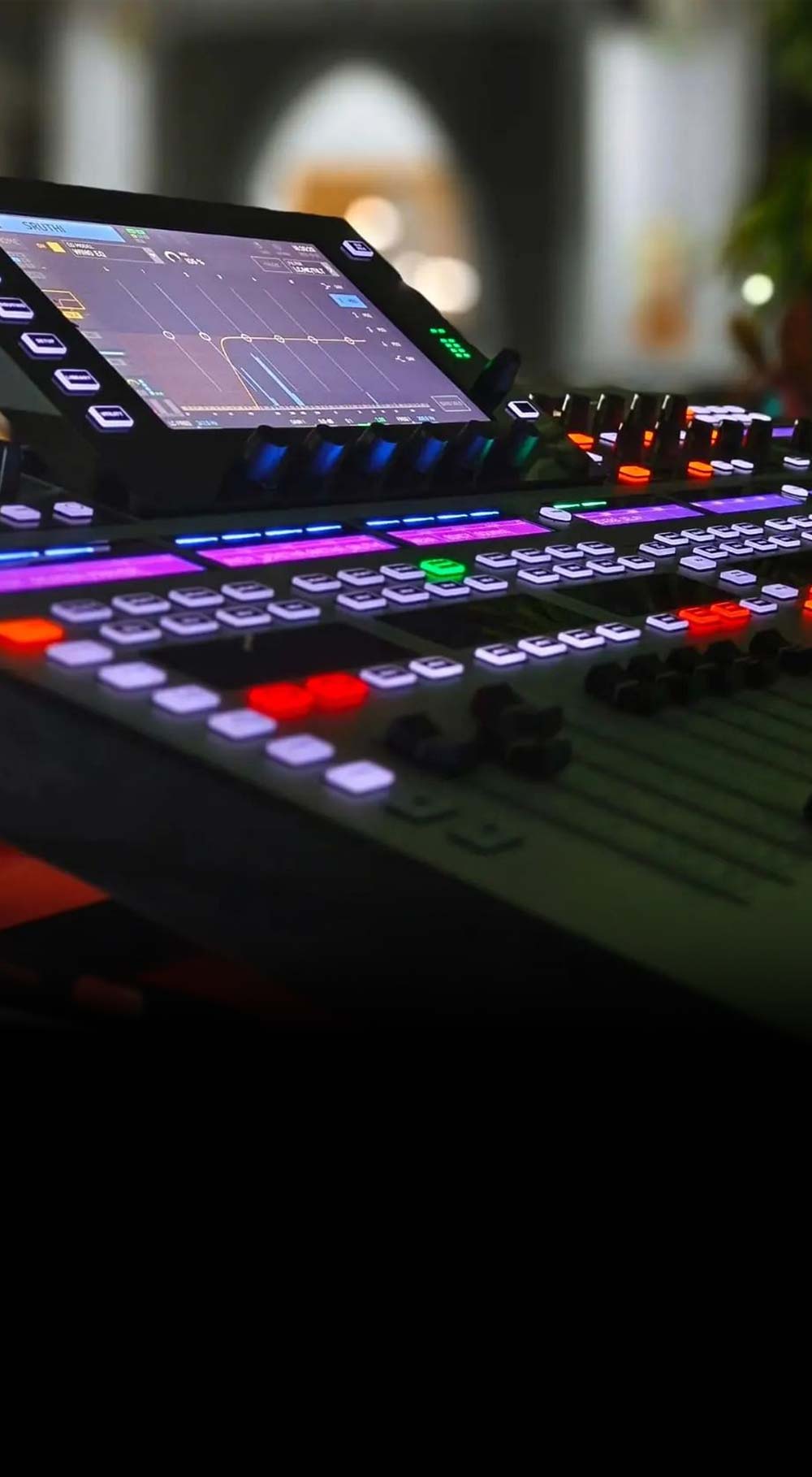 Behringer audio mixers